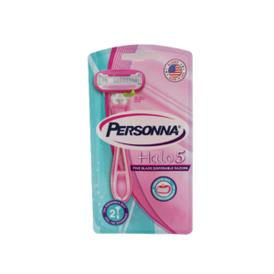 Personna Halo 5 Women's Razor 5 Blade + 2 cartridges