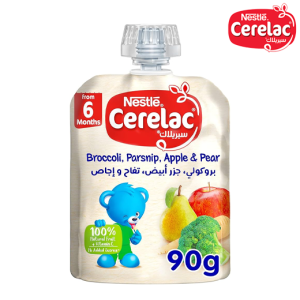 نستله سيريلاك للأطفال بنكهة الفواكه والخضروات - 90 جم
