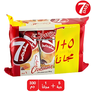 سفن دايز كرواسون بالشوكولاتة - 5 + 1 مجاناً × 330 جم