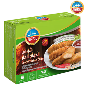 نبيل شيبس الدجاج المقرمش بالبقسماط  الحار - 400 جم