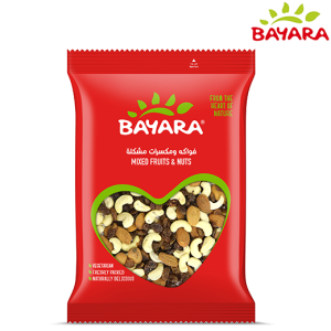 بايارا خلطة فواكه مجففة ومكسرات - 300 جم