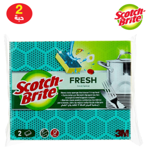 Scotch Brite Fresh Scrub Sponge - 2 Pcs