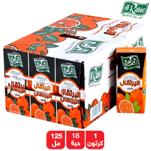 الربيع شراب البرتقال - 18 × 125 مل