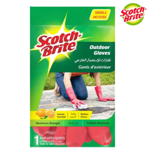 سكوتش برايت قفازات للاستعمال الثقيل - صغير