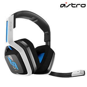 أسترو سماعة رأس لاسلكية ايه 20 الجيل الثاني لجهاز بلاي ستيشن - أبيض أزرق
