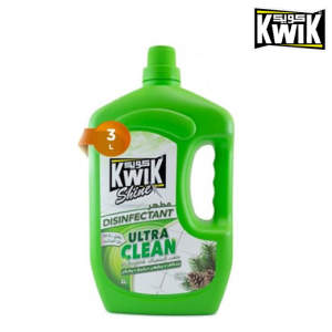 كويك شاين مطهر ألترا كلين متعدد الاستعمالات برائحة الصنوبر - 3 لتر
