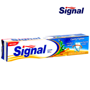 سيجنال - معجون أسنان مكافح التسوس بالمسواك والأعشاب 120 مل
