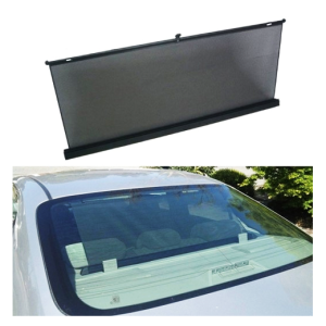 مظلة قابلة للسحب للزجاج الخلفي للسيارة - 110سم