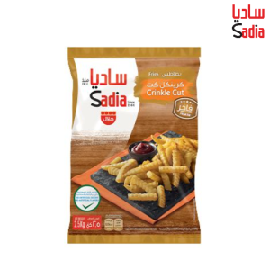 ساديا بطاطس كرينكل كت مجمده - 2.5 كجم