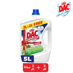 داك مطهر سائل برائحة الصنوبر - 3 لتر + 2 لتر مجاناً