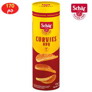 شار شيبس بطاطس باربكيو خالى طبيعيا من الجلوتين - 170 جم