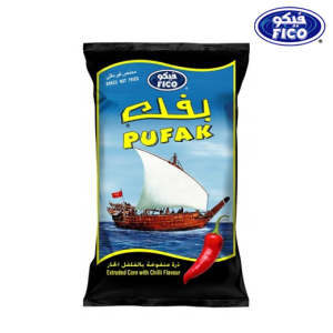 فيكو بفك المركب ذرة منفوخة بالفلفل الحار - 150 جم