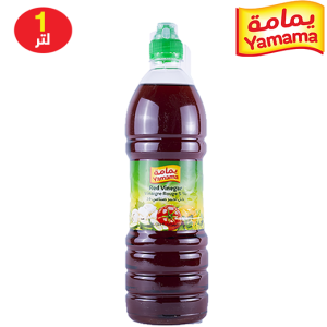 يمامة خل أحمر صناعي 5% - 1 لتر
