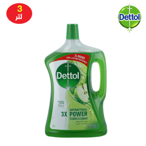 ديتول منظف متعدد الأغراض برائحة التفاح الأخضر - 3 لتر
