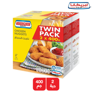 أمريكانا ناجتس الدجاج عبوة مزدوجة - 2 × 400 جم