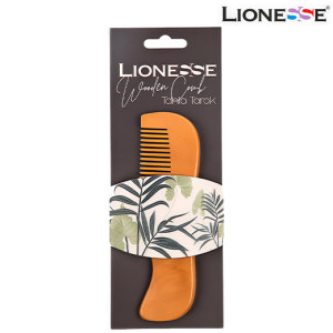 ليونيس مشط خشبي
