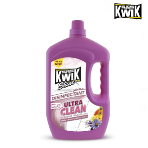 كويك شاين مطهر ألترا كلين متعدد الاستعمالات برائحة الورد - 3 لتر