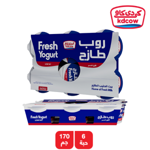 كي دي كاو روب قليل الدسم - 6 × 170 جم
