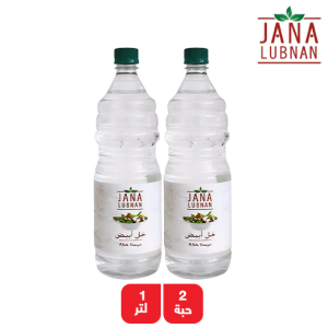 جنى لبنان خل أبيض - 2 × 1 لتر