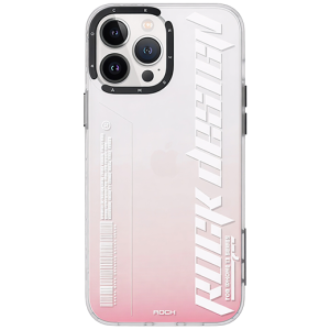 روك كفر حماية ايمبريشن انشير سلسلة أمبر لهاتف آيفون 13 برو - وردي